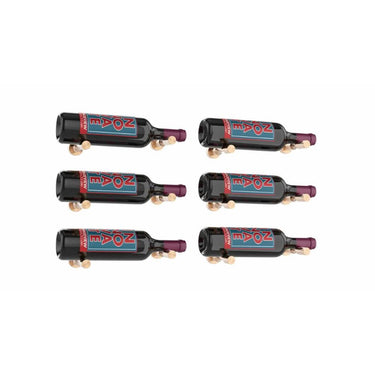 Vino Pins Designer Kit For 6 Wine Bottles in Golden Bronze