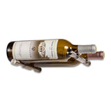 Vino Pins Wine Peg in Gunmetal Storing 2 Bottles