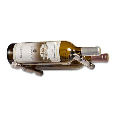 Vino Pins Wine Peg in Gunmetal Storing 2 Bottles