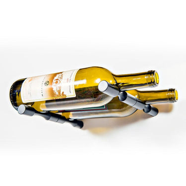 Vino Pins Wine Peg in Matte Black Storing 2 Bottles