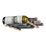 Vino Pins Wine Peg For 3 Bottles in Golden Bronze