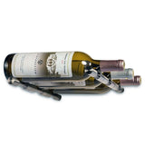 Vino Pins Wine Peg For 3 Bottles in Gunmetal