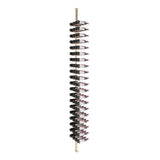 Vino Pin Single Triple Floor-to-Ceiling Kit in Golden Bronze Storing 80 Bottles