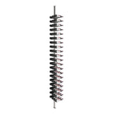 Vino Pin Single Triple Floor-to-Ceiling Kit in Gunmetal Storing 80 Bottles
