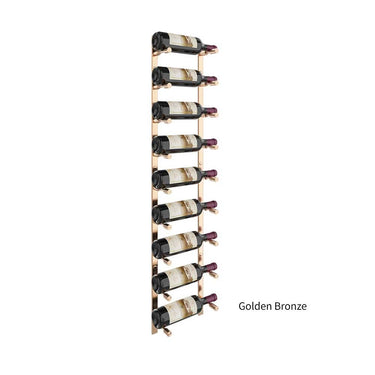 Vino Pin Flex Kit One Bottle Deep in Golden Bronze Aluminum Storing 9 Bottles