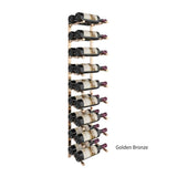 Vino Pin Flex Kit Two Bottles Deep in Golden Bronze Storing 18 Bottles