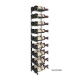 Vino Pin Flex Kit Two Bottles Deep in Gunmetal Storing 18 Bottles