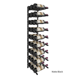 Vino Pin Flex Kit Three Bottles Deep in Matte Black Storing 27 Wine Bottles