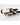Vino Pins Wine Peg in Milled Aluminum Storing 2 Bottles With Collars