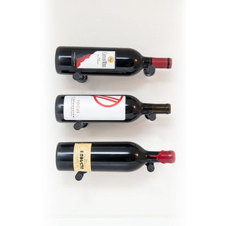 Vino Pins Designer Kit for 3 Wine Bottles in Gloss Black