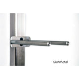 Vino Rails Floor-to-Ceiling Post Kit in Gunmetal