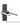 Vino Rails Floor-to-Ceiling Post Kit in Matte Black Aluminum