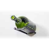 Vino Rail Magnum Bottle Cork Forward Wine Peg in Matte Black