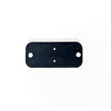 Vino Rail 1 Bottle Mounting Plate in Matte Black