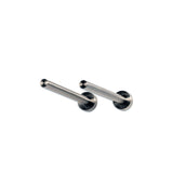 Vino Rails cork-forward wine bottle racking in Gunmetal