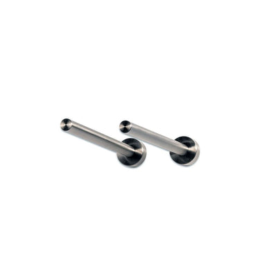 Vino Rails cork-forward wine bottle racking in Gunmetal