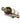 Vino Rail Forward Wine Peg for 1 Bottle in Golden Bronze With Collars