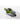 Vino Rail Magnum Bottle Cork Forward Wine Peg in Gloss Black With Collars