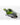 Vino Rail Magnum Bottle Cork Forward Wine Peg in Matte Black With Collars