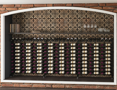 VintageView Retail Wine Racks in a store