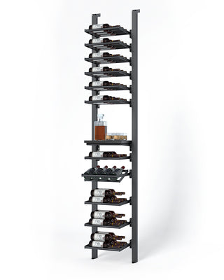 La Vieille Garde's Frontenac Webkit #10 14"- Metal Wine Rack in Black