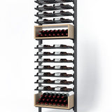 La Vieille Garde's Frontenac Webkit #14 27"- Metal Wine Rack in Natural Wood