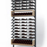 La Vieille Garde's Frontenac Webkit #14 41"- Metal Wine Rack in Natural Wood
