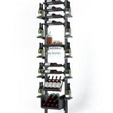 La Vieille Garde's Frontenac Webkit #15 14"- Metal Wine Rack in Black
