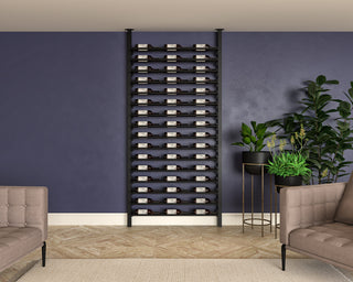 Lifestyle Image of La Vieille Garde's Frontenac Webkit #3- Metal Wine Rack 