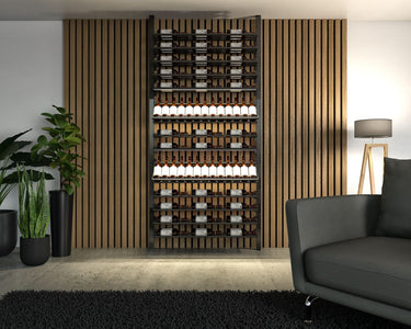 Lifestyle Image of La Vieille Garde's Frontenac Webkit #4- Metal Wine Rack 