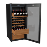 Wine Guardian's Luxury "Aficionado Style" Single-Zone Wine Refrigerator