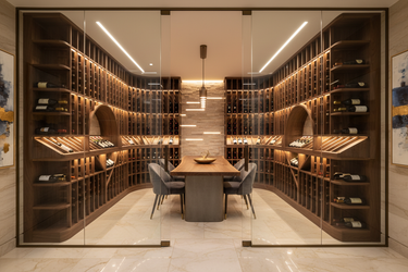 wine storage custom design