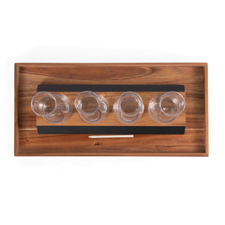 Cava Wine Tasting Kit with 4 Glass Carafes