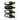 W Series Big Bottle Rack for 3 to 6 Liter Bottles in Brushed Nickel
