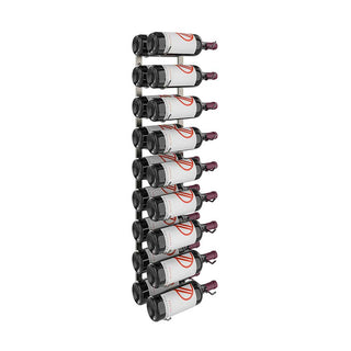 W Series Magnum Bottle Rack in Gunmetal Storing 18 Bottles