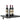 W Series Shelf in Matte Black Stores 6 Bottles