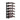 Evolution 30 in. High 1 Column Wine Wall in Matte Black and Golden Bronze Storing 12 Bottles