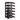 Evolution 30 in. High 1 Column Wine Wall in Matte Black Storing 18 Bottles