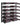 Evolution 30 in. High 2 Column Wine Wall in Matte Black and Chrome Storing 36 Bottles