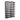Evolution 45 in. High 2 Column Wine Wall in Matte Black Storing 36 Bottles