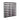 Evolution 45 in. High 3 Column Wine Wall in Matte Black Storing 54 Bottles 