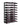 Evolution 45 in. High 2 Column Wine Wall in Matte Black Storing 54 Bottles