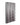 Evolution 75 in. High 3 Column Wine Wall in Matte Black and Chrome Storing 90 Bottles