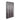Evolution 75 in. High 3 Column Wine Wall in Matte Black Storing 90 Bottles