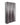 Evolution 75 in. High 3 Column Wine Wall in Matte Black and Chrome Storing 135 Bottles