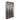 Evolution 75 in. High 3 Column Wine Wall in Matte Black and Golden Bronze Storing 135 Bottles