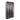 Evolution 75 in. High 3 Column Wine Wall in Matte Black Storing 135 Bottles