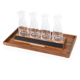 Cava Wine Tasting Kit with 4 Glass Carafes