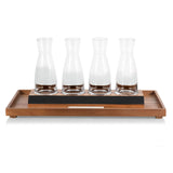 Cava Wine Tasting Kit with 4 Glass Carafes