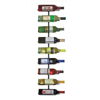 Wine Ledge 9-Bottle Wall Wine Rack